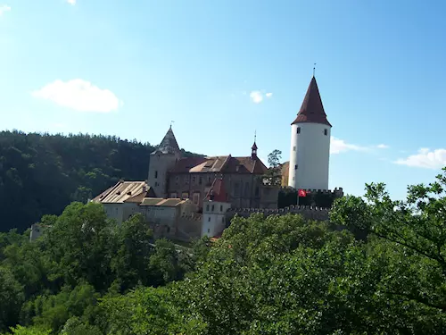 Hrad Krivoklát prožívá nekonecnou sezónu