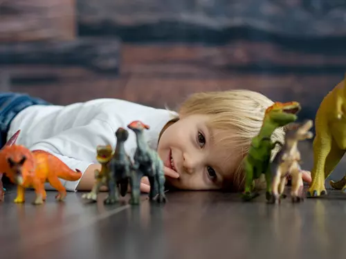 Dětský den v Dinosauria Museum Prague