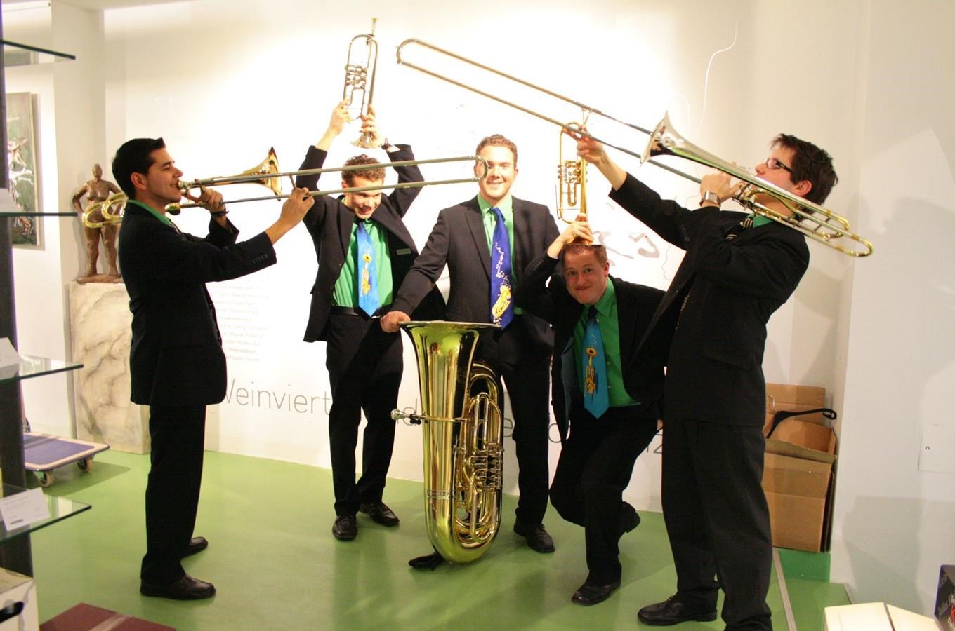 Koncertní vystoupení dechového kvintetu Quintonia Brass – Kudy z nudy