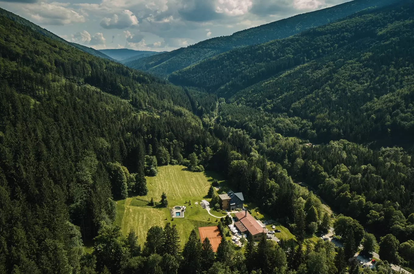 Hotel & Garden U Holubů v Čeladné