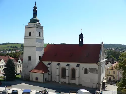Vyhlídková věž kostela sv. Petra a Pavla Horšovský Týn