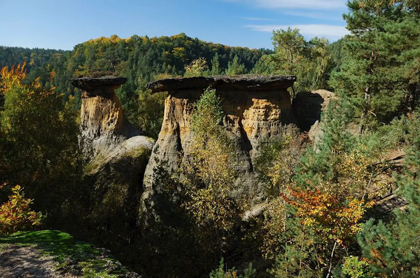 Kokořínské pokličky – Mšenské skalní útvary na Kokořínsku