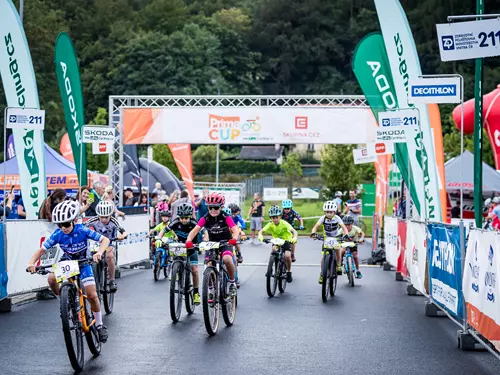 Cyklistické závody ČEZ Karlovy Vary - dětské závody