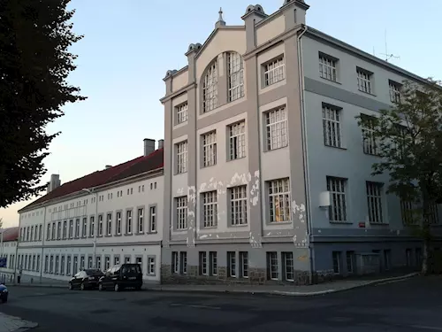 Depozitář Regionálního muzea K. A. Polánka – bývalé žatecké papírny 