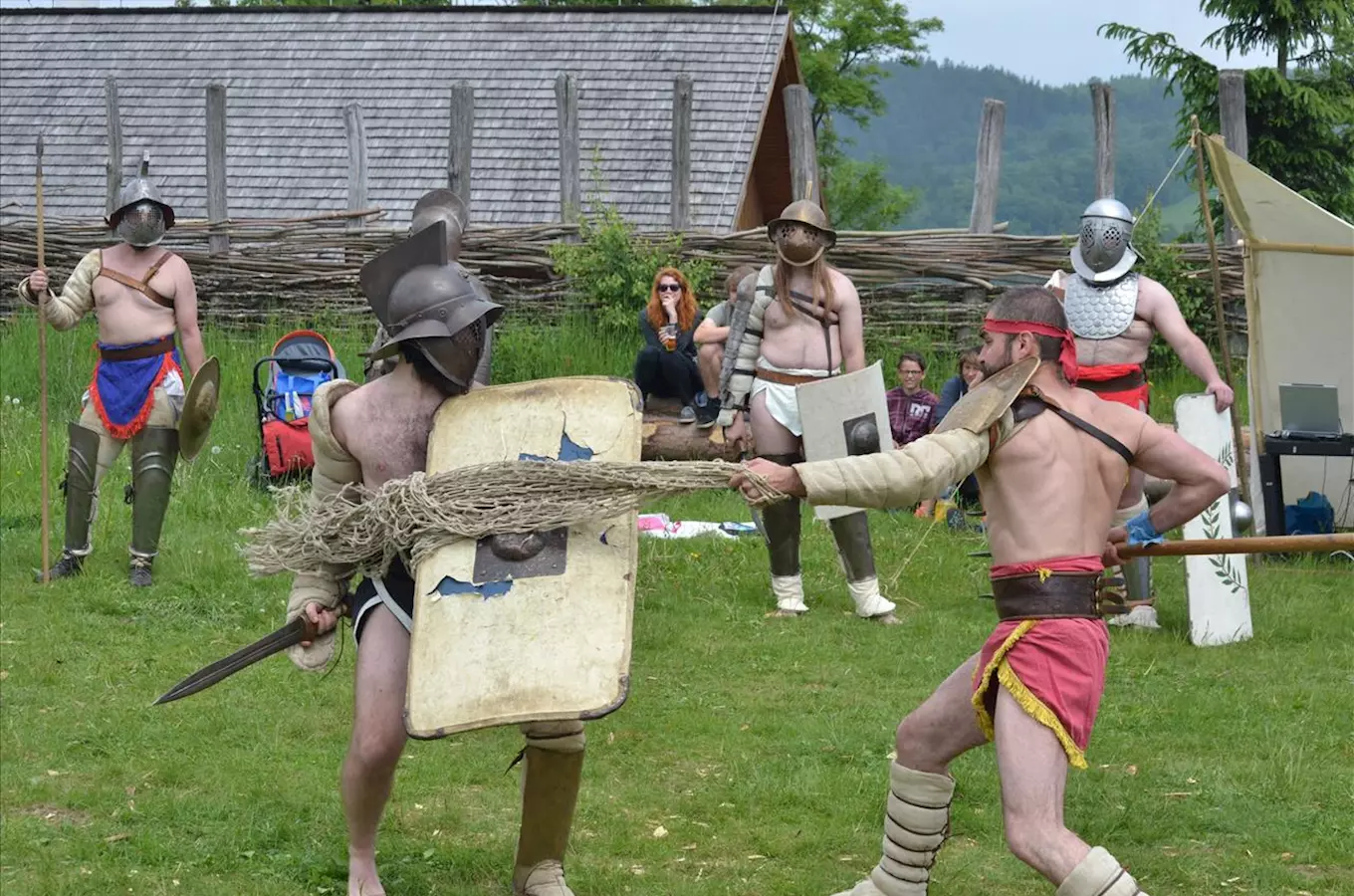 Gladius - antický festival na Curii Vítkov