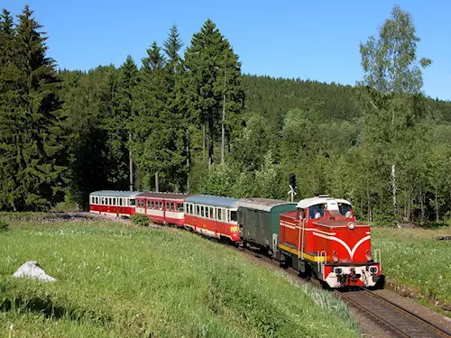 Ozubnicová železnice Tanvald-Desná-Kořenov-Harrachov-Szklarska Poręba