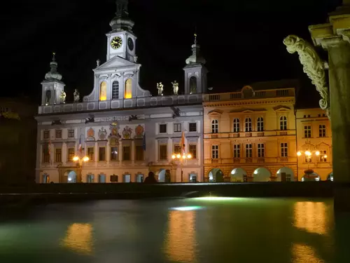 Zimní prohlídka radnice v Českých Budějovicích