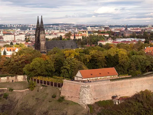 Pohled na Vyšehrad