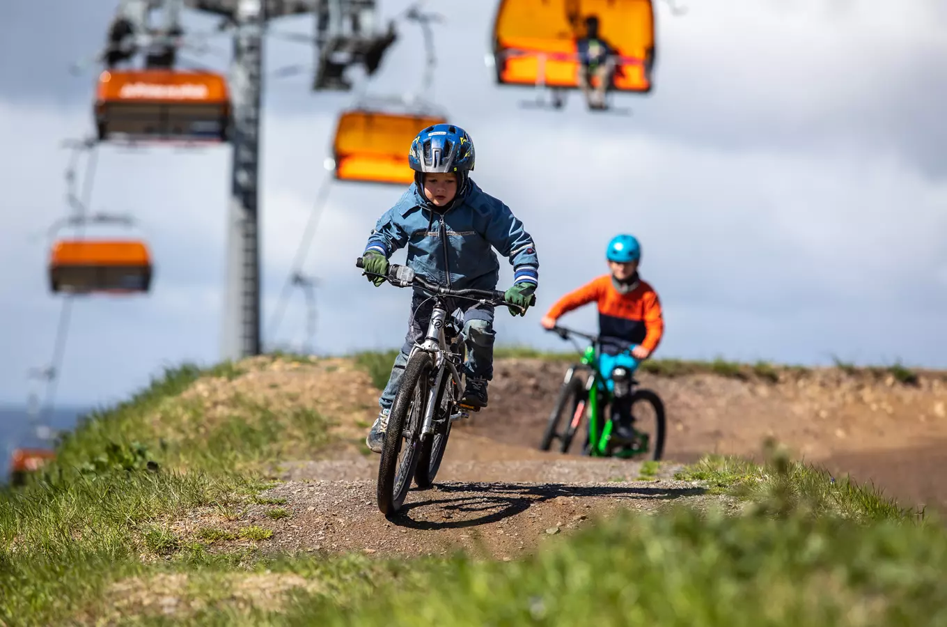 Pumptrack, skillcentrum a trampolínové centrum Klínovec