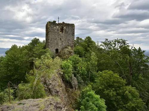 Zřícenina hradu Ralsko, kudy z nudy