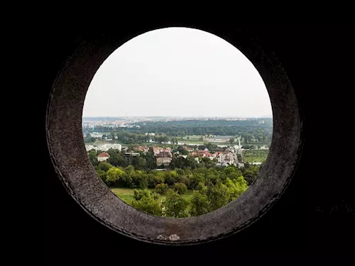 Pohled na metropoli ze Suškovy rozhledny