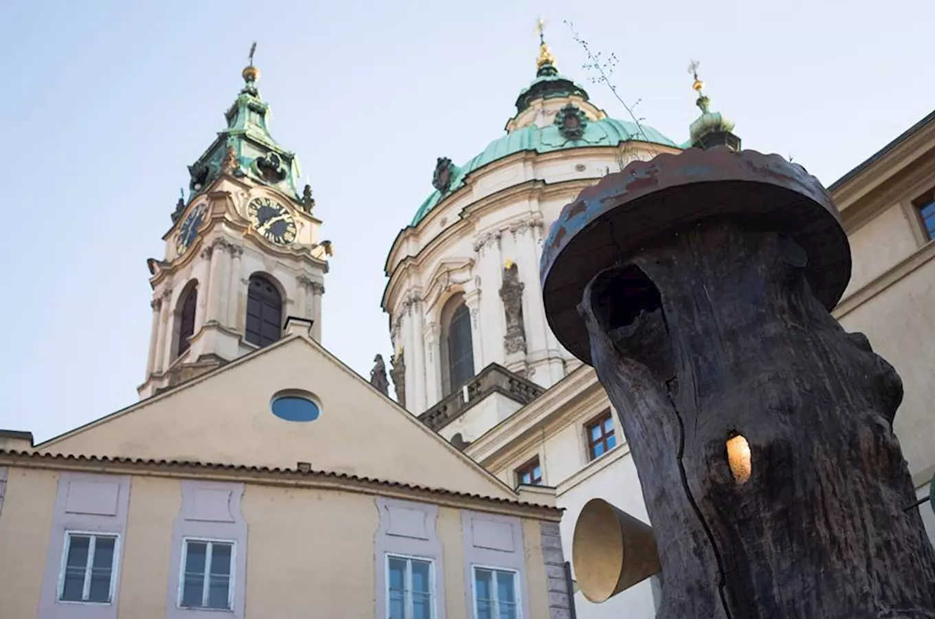 Prastánek Františka Skály na Malostranském náměstí