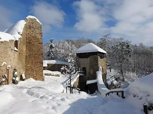 Hrad Lukov – romantické zříceniny kdysi slavného hradu