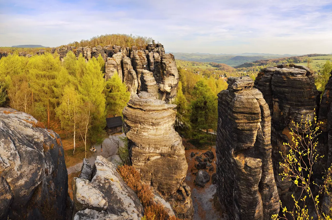 Tiské stěny – ráj pro turisty a horolezce