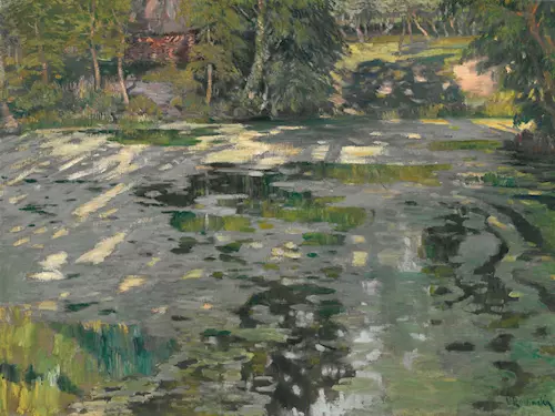 V. Radimský - Na rybníku