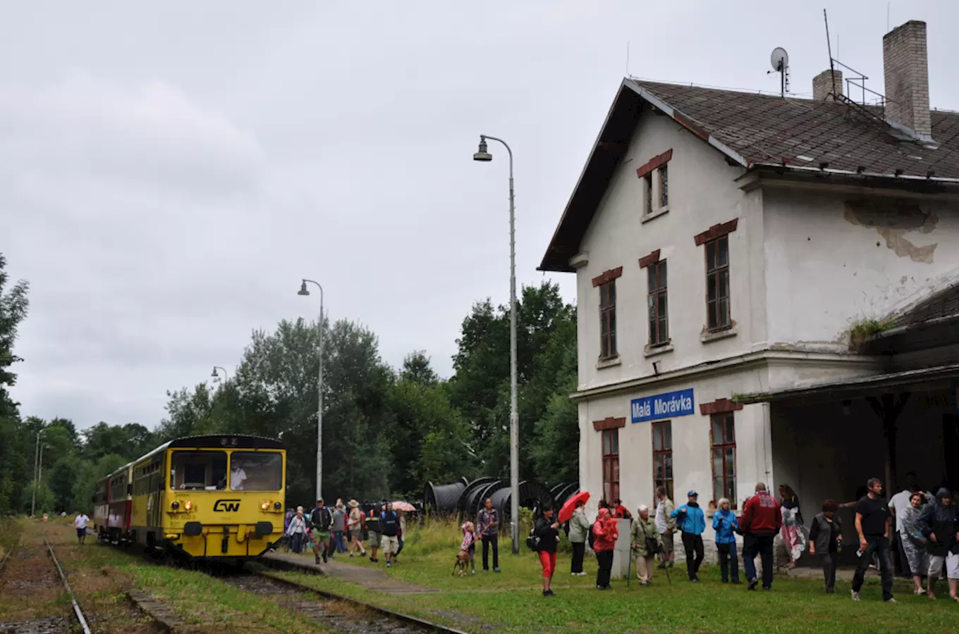 Olympijský vlak Ostrava - Malá Morávka
