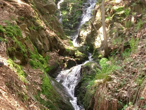 Kýšovický vodopád na Chomutovsku
