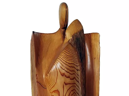 Výstava dřevěných plastik Jaroslava Rodka