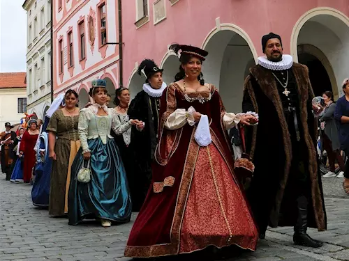 Historické slavnosti Jakuba Krčína na zámku a ve městě Třeboň