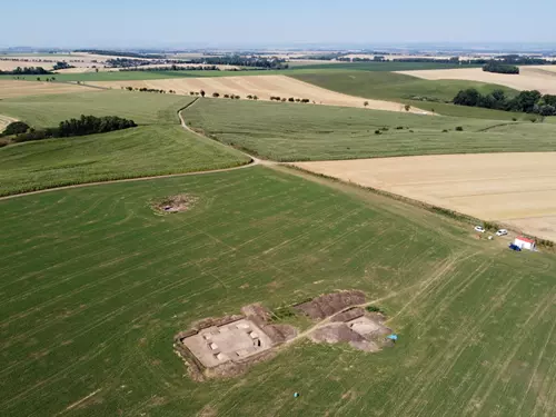 Archeologické naleziště u Němčic nad Hanou – keltské centrum s dílnou na zpracování jantaru