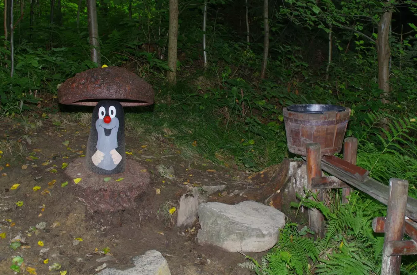 Pohádková stezka ke krtečkově studánce u Města Albrechtic