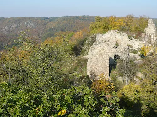 Podzimní lesy u Templštejna