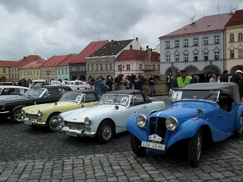 Oldtimer Bohemia Rally 2023 v Mladé Boleslavi