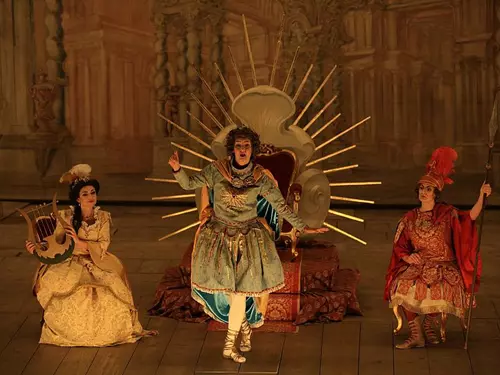 Repríza novodobé světové premiéry barokní opery v Barokním divadle zámku Český Krumlov