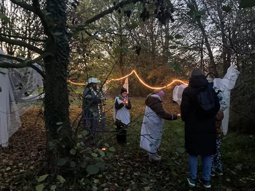 Strašidelná stezka v Kunovicích