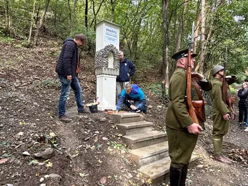 Kaplička Jaroslava Fraňka v Nezabudicích