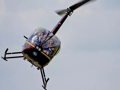 Vyhlídkový let vrtulníkem 