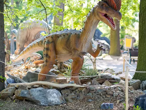 DinoPark Plzeň – s vyhlídkou u Brachiosaura