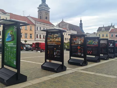 Výstava Recyklujeme pro budoucnost – 11. zastávka v Českých Budějovicích