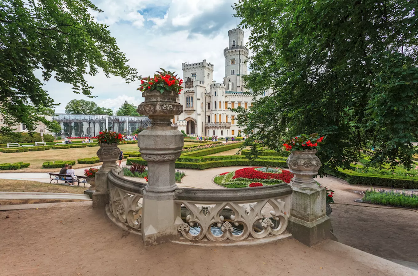 Zámecký park a naučná stezka Hluboká