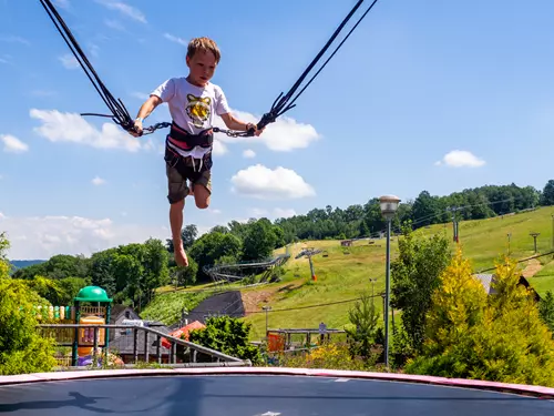 Bungee trampolína 