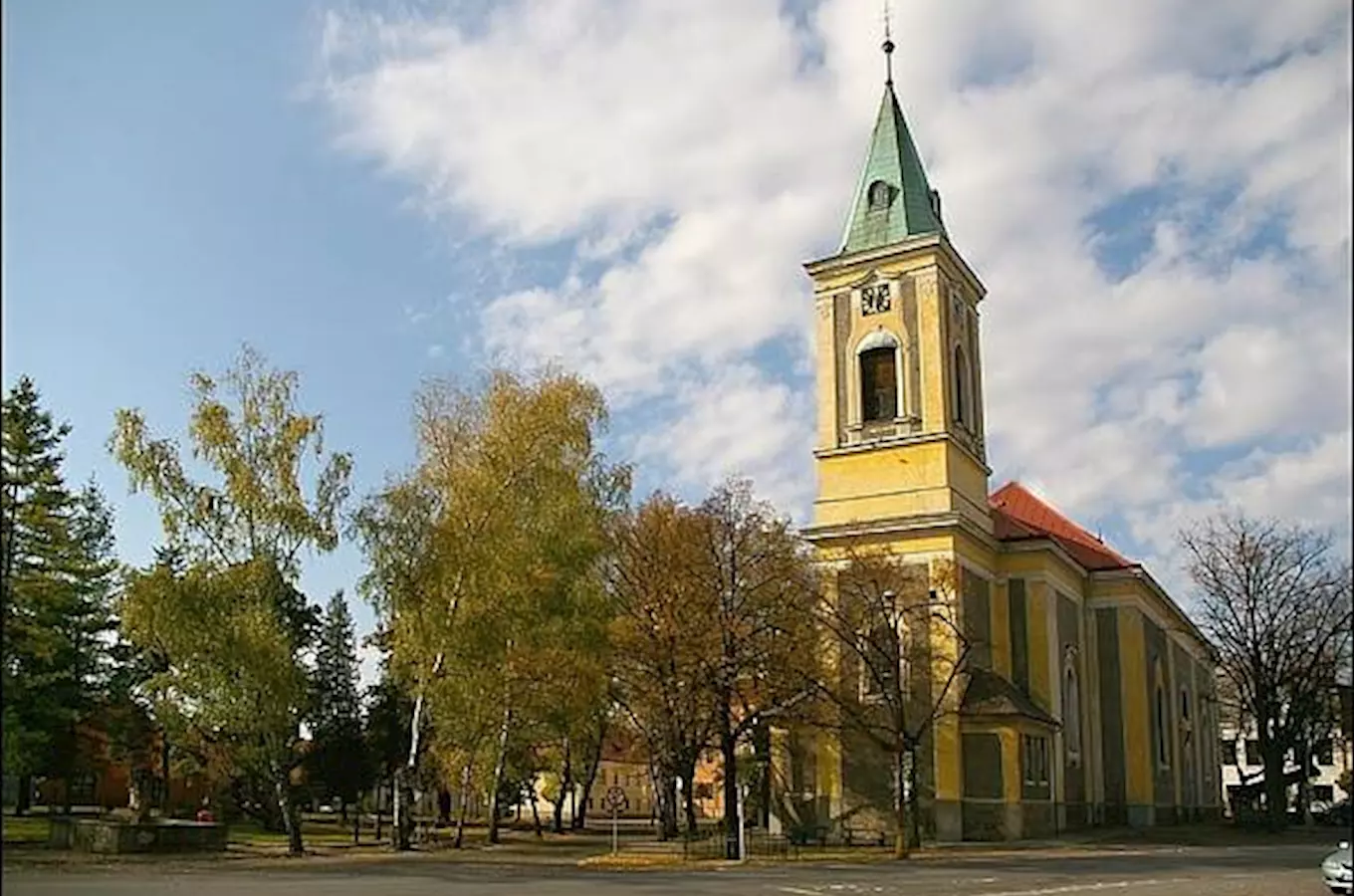 Kostel sv. Vavřince v Ronově nad Doubravou 