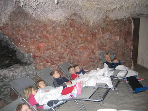 Relaxační centrum se solnou jeskyní Salza v Beskydech