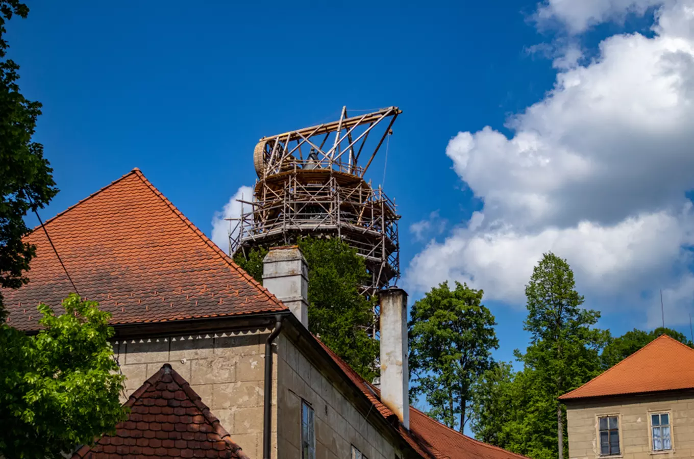 Na hradě Rožmberk se letos otevře unikátně zrekonstruovaná věž Jakobínka