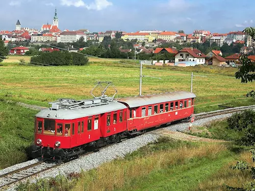 Trať Tábor – Bechyně – první elektrická železniční trať v České republice