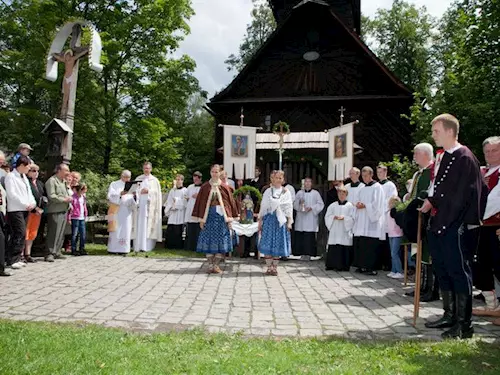 Mše svatá k pocte sv. Anny se uskutecní v kostele v areálu muzea v pátek 26. cervence od 18:00 hodin