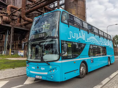 Vyhlídkový autobus Doubledecker v Ostravě