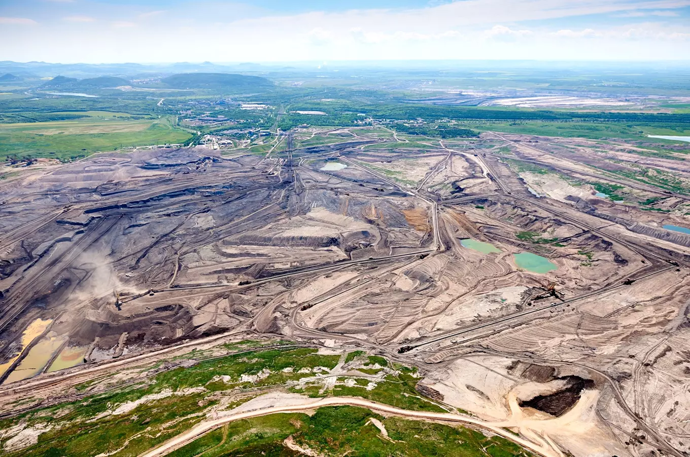 Povrchový důl ČSA – budoucí jezero