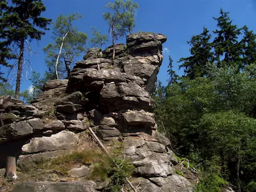 Vrchol Devět skal – nejvyšší vrchol Žďárských vrchů