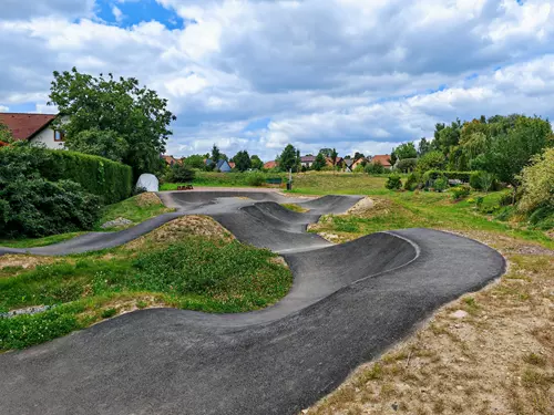 Pumptrack v Nové Vsi u Nového Města na Moravě