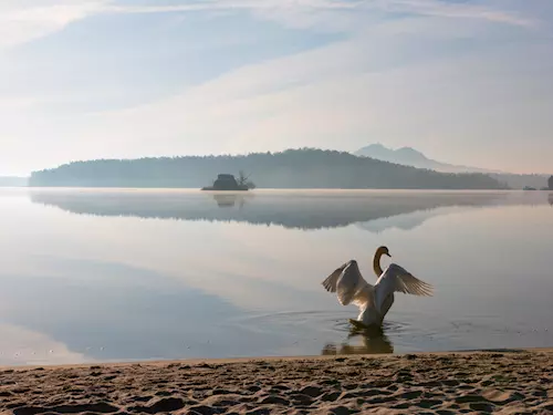 Máchovo jezero – romantika, slunce, vodní atrakce