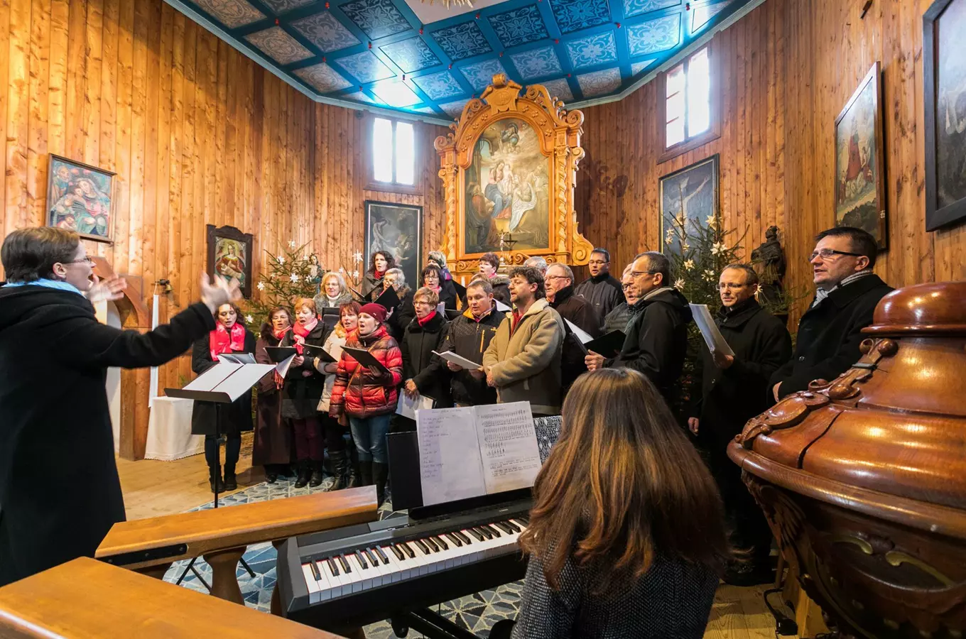 Vánoční jarmark v rožnovském skanzenu připomene staré vánoční zvyky
