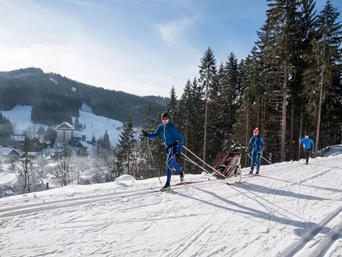 Kempy běžeckého lyžování ve Velkých Karlovicích