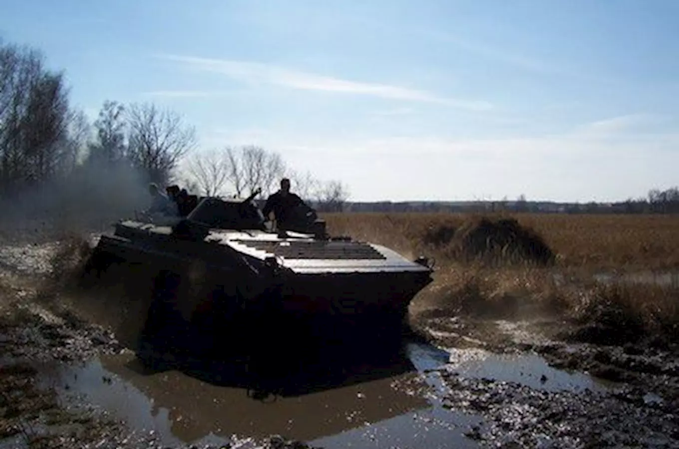 Jízda bojovým vozidlem pěchoty BVP v Oseku