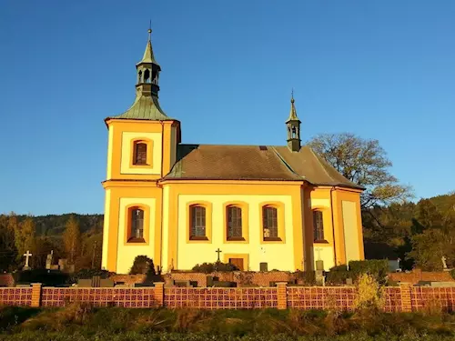 Kostel sv. Vavřince v Tatobitech