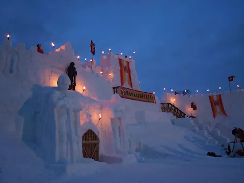 Sněhový hrad Harrachštejn – letos v Harrachově nestojí